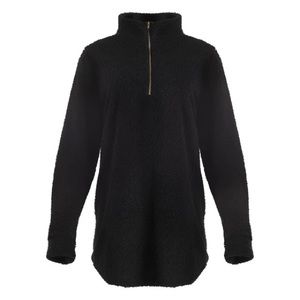 Plus 2XL Only Sherpa Gold Neckline pullover extremely warm sweater. No Pockets.